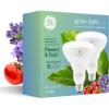 imageGE Grow Lights for Indoor Plants BR30 Indoor Floodlight LED Light Bulbs for Flowers and Fruit Advanced Red Light Spectrum 25000 Hours Lifespan 15 PPF 2 Pack Packaging May Vary