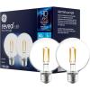imageGE Reveal LED Light Bulbs 60 Watt G25 Globe Bulbs Medium Base 2 Pack