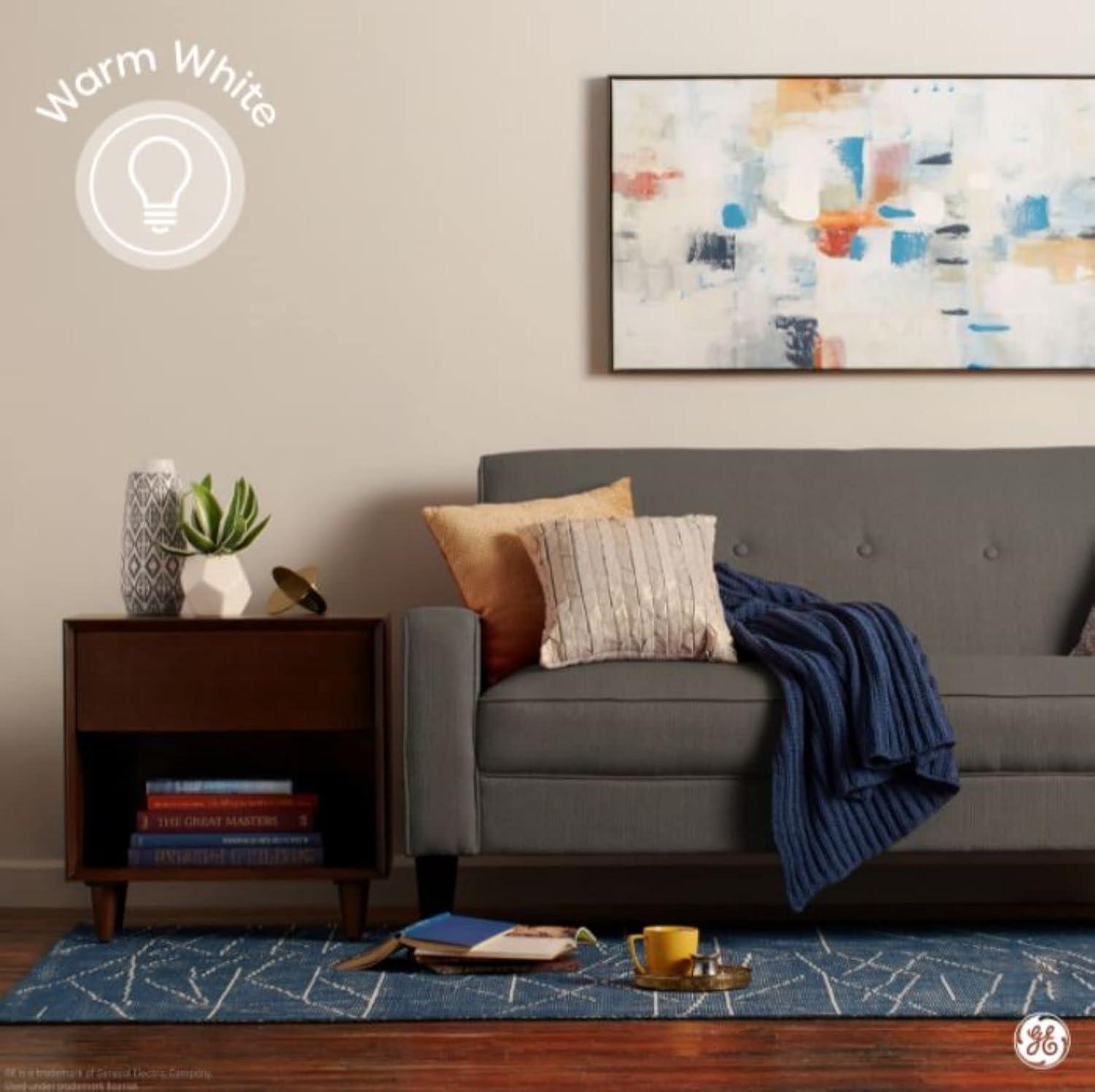 imageGE Vintage Style LED Light Bulb 25 Watts Clear Finish Warm Candle Light Decorative Bulbs Small Base 1 Pack