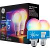 imageCync GE Dynamic Effects BR30 Color Changing Light Bulb with Music Sync RGB LED Light Bulb Room Dcor Aesthetic WiFi Smart Light 95 Watts Works with Amazon Alexa and Google 1 BulbMulticolor A19