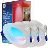 imageCync GE Reveal Smart LED Recessed Downlight Color Changing WiFi Light Matter Compatible Compatible with Alexa and Google Home 6in 2Pack1300 Lumens