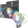 imageCync GE Smart LED Light Bulbs G25 Globe Bulb Room Dcor Aesthetic Color Changing Light Bulbs 60W Equivalent Works with Amazon Alexa and Google Home 2 Packfull Color