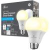imageGE CYNC A19 Smart LED Light Bulbs Soft White Bluetooth and WiFi Light Bulbs 60W Equivalent Work with Amazon Alexa and Google Home 4 Pack2 Count Pack of 1