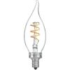 imageGE Vintage Style LED Light Bulb 25 Watts Clear Finish Warm Candle Light Decorative Bulbs Small Base 1 Pack
