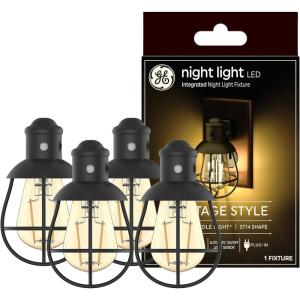 GE Farmhouse Style Night Light (1-Pack)(4 Count)