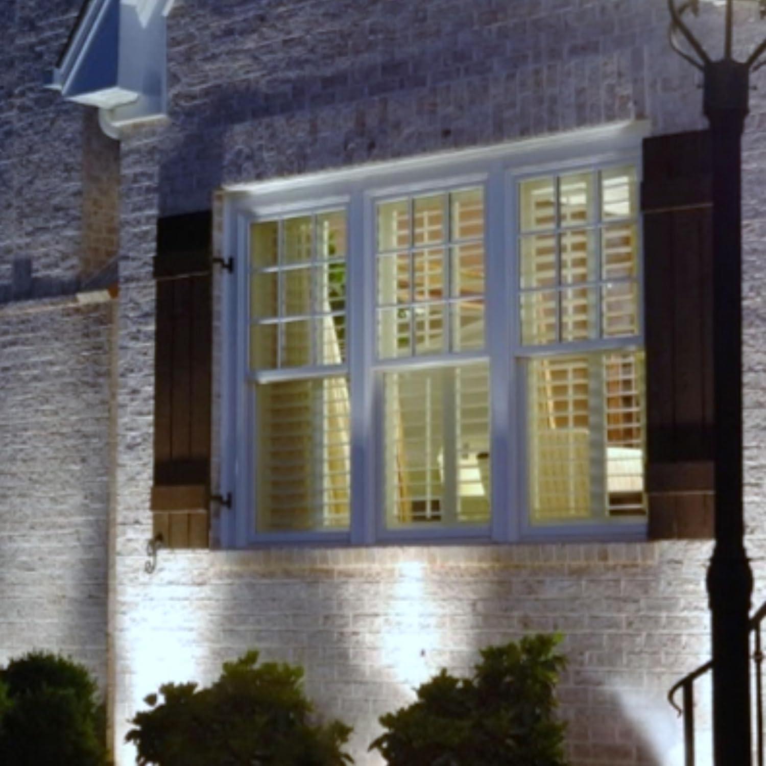 imageGE PAR38 LED Light Bulb Outdoor Floodlight 5 Color Options Security Spotlight Wet Rated for Any Weather Condition Everyday and Holiday Home Decor Medium Base 4 Pack