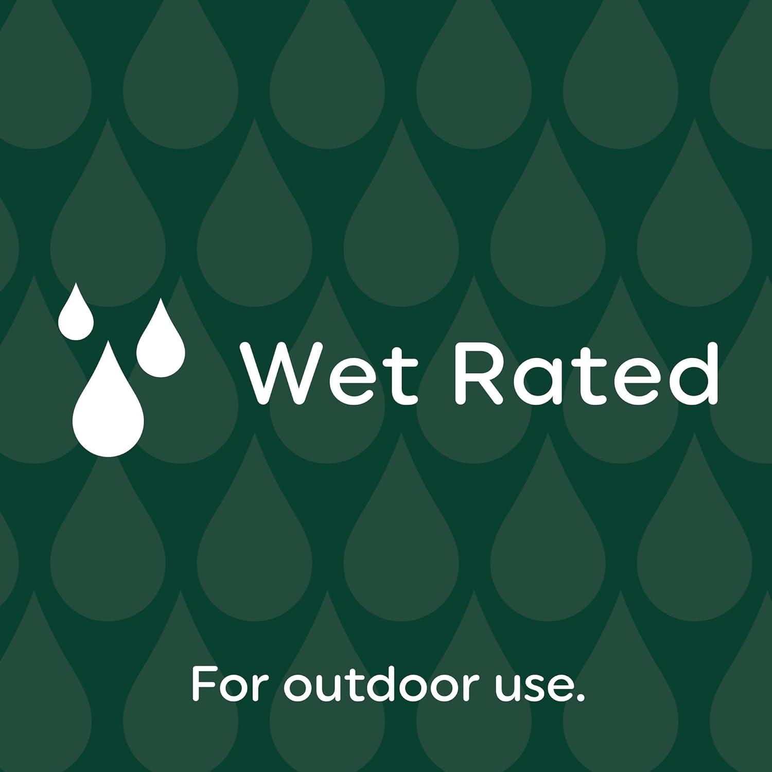 imageGE PAR38 LED Light Bulb Outdoor Floodlight 5 Color Options Security Spotlight Wet Rated for Any Weather Condition Everyday and Holiday Home Decor Medium Base 4 Pack