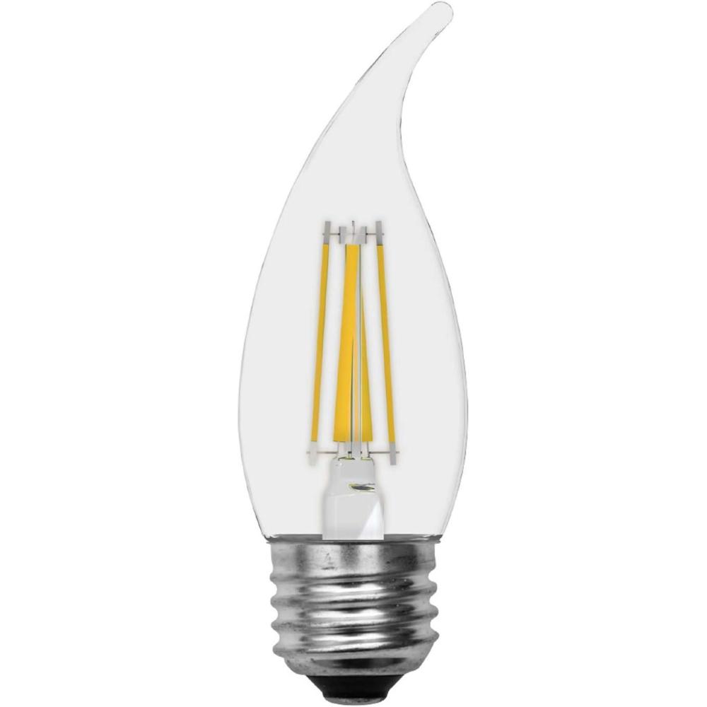 imageGE LED Light Bulbs 40 Watt Daylight Decorative Bulbs Clear Medium Base 12 Pack40Watt