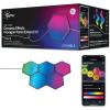 imageCync GE Dynamic Effects Indoor Hexagon WiFi Smart LED Color Changing Lights Wall Light Panels for Room Dcor Gaming Setup Music Sync LED Wall Art Works with Alexa and Google 10 Panels5 Panels
