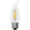 imageGE LED Light Bulbs 40 Watt Daylight Decorative Bulbs Clear Medium Base 12 Pack40Watt