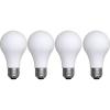 imageGE LED Light Bulbs 60 Watt Soft White A19 4 Pack4 Count Pack of 1