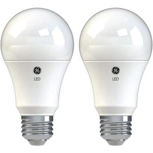 GE Basic LED Light Bulbs, 100 Watt, Soft White, A19, Medium Base (2 Pack)(2 Count (Pack of 6))