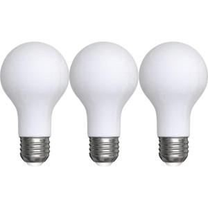 GE LED Light Bulbs, 75 Watt, Soft White, A21 (3 Pack)