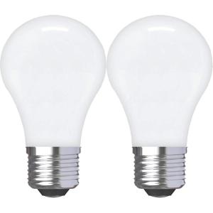 GE Refresh LED Light Bulbs, 40 Watt, Daylight, A15 Ceiling Fan Bulbs, Frosted (2 Pack)(Frosted)