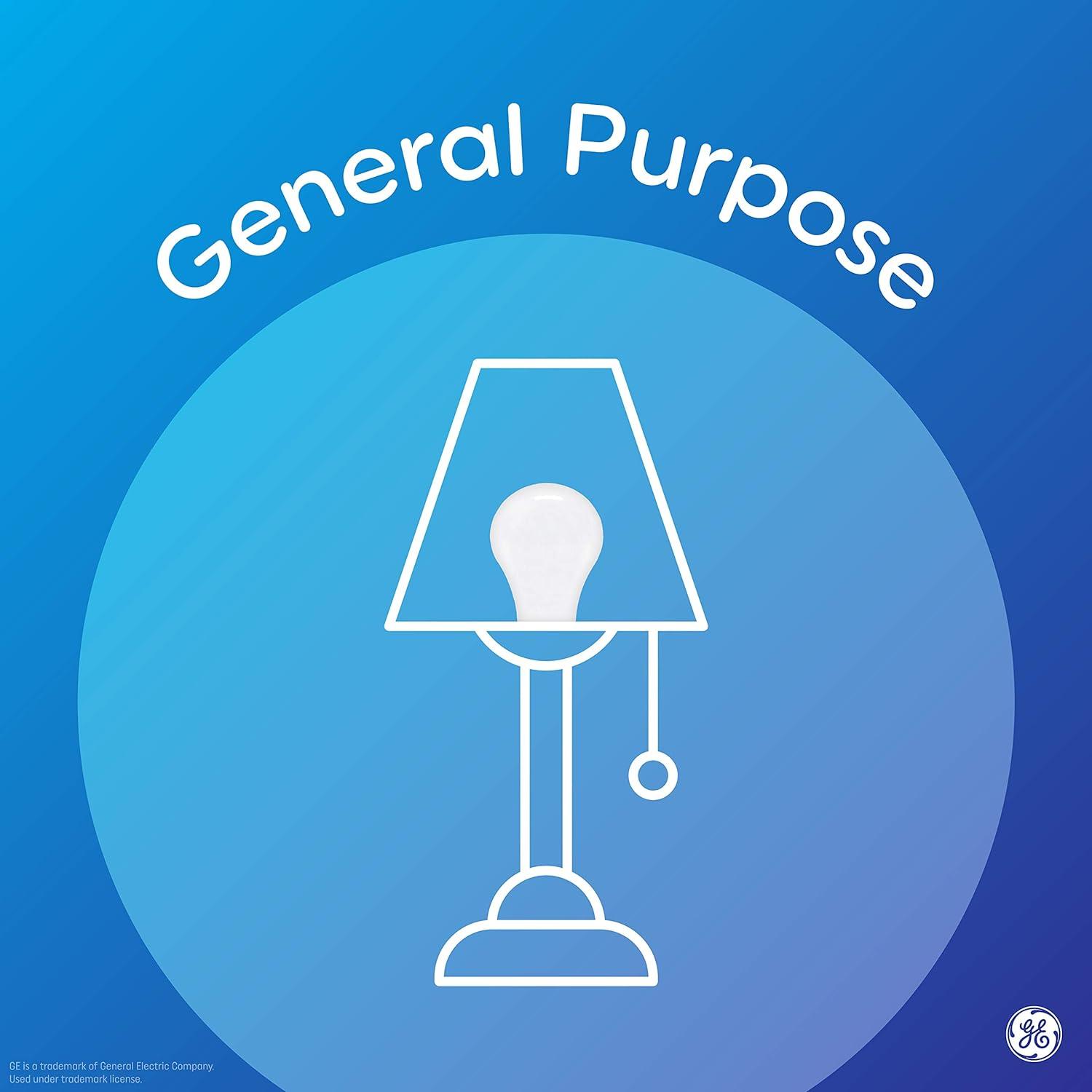 imageGE LED Light Bulbs 100 Watt Daylight A19 2 Pack2 Count Pack of 1