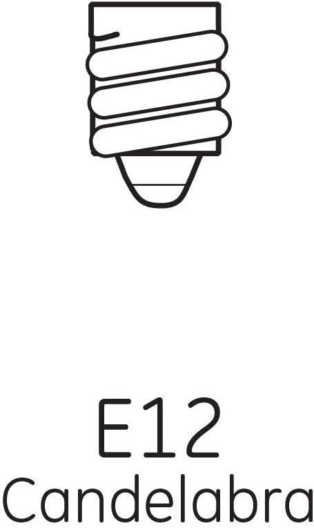 imageGE LED Light Bulbs 60 Watt Soft White G16 Globe Bulbs Frosted Small Base 2 Pack2 Count Pack of 1