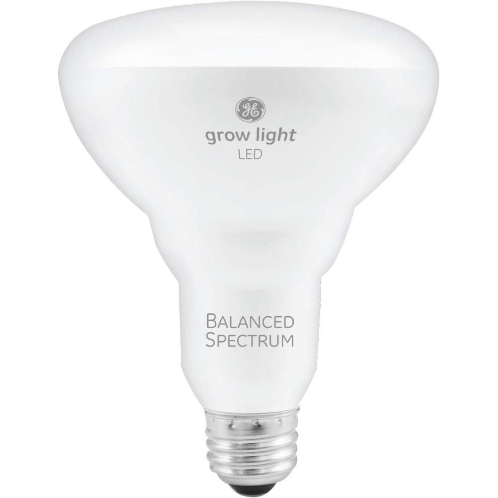 imageGE Grow Lights for Indoor Plants BR30 Indoor Floodlight LED Light Bulbs for Seeds and Greens with Balanced Spectrum 25000 Hours Lifespan 16 PPF 2 Pack Packaging May Vary1 Pack