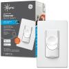 imageGE CYNC Smart Dimmer Light Switch No Neutral Wire Required Bluetooth and 24 GHz WiFi 3Wire Switch Works with Amazon Alexa and Google Home White 1 PackDimmer No Neutral Wire Required