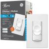 imageGE CYNC Smart Dimmer Light Switch No Neutral Wire Required Bluetooth and 24 GHz WiFi 3Wire Switch Works with Amazon Alexa and Google Home White 1 PackDimmer  Motion No Neutral Wire Required