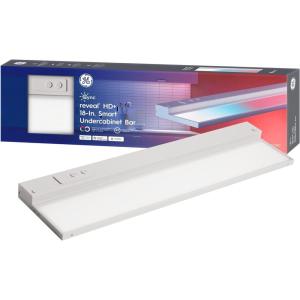 GE Cync Reveal HD+ Smart Undercabinet Light Fixture, Color Changing, 12-in Bar(18 Inch)