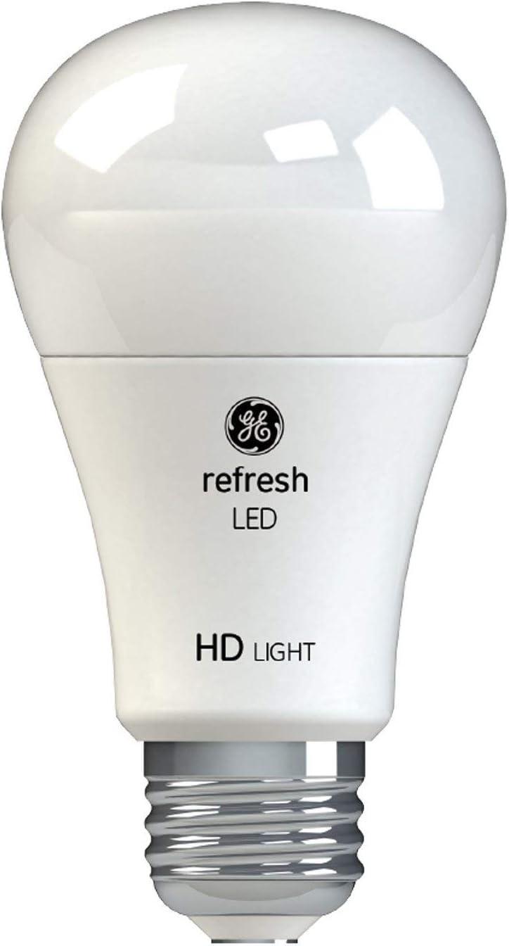 imageGE Refresh LED Light Bulbs 40 Watt Daylight A19 4 Pack4 Pack