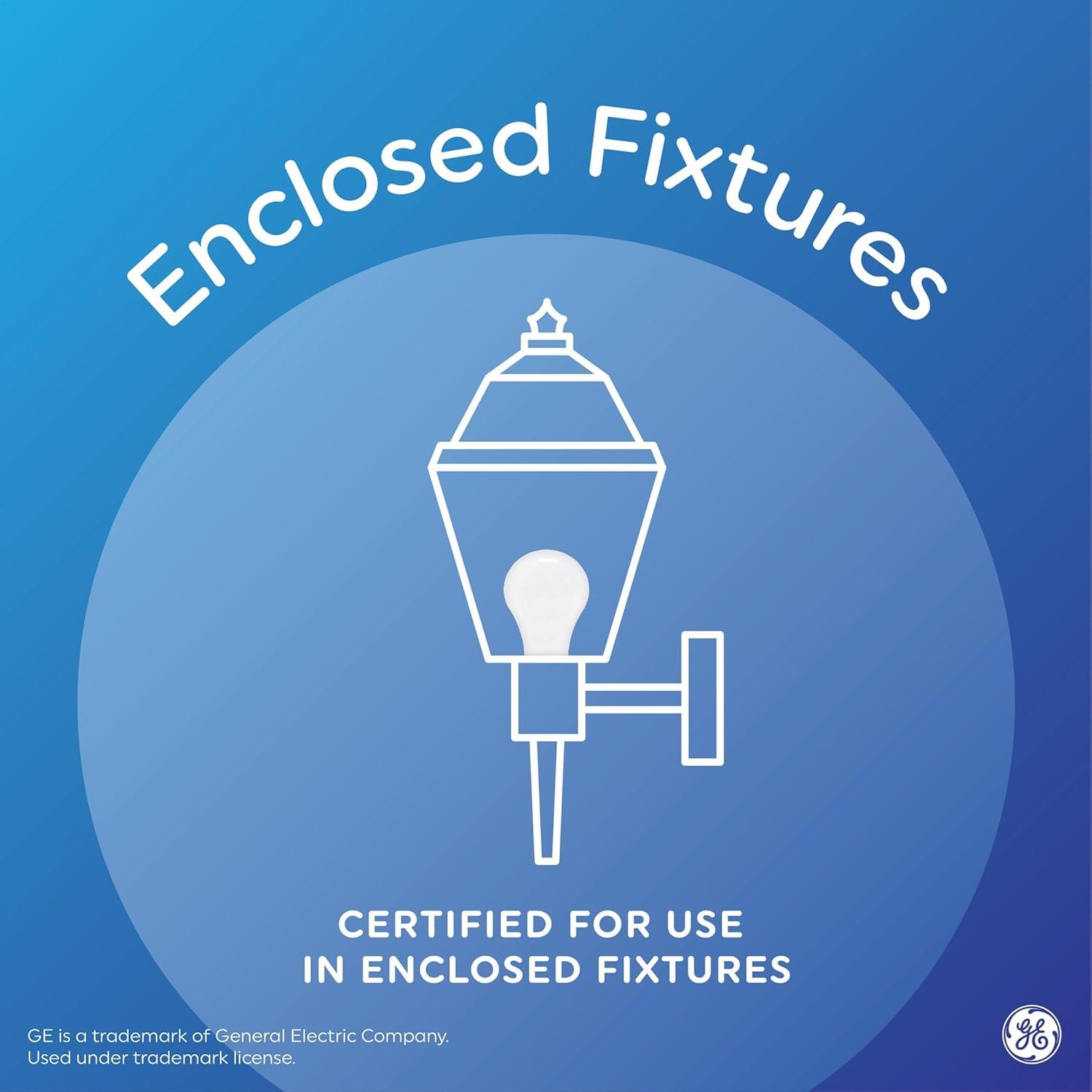 imageGE Reveal HD LED Light Bulbs 60 Watt A19 Bulbs 4 Pack60 Watt Eqv